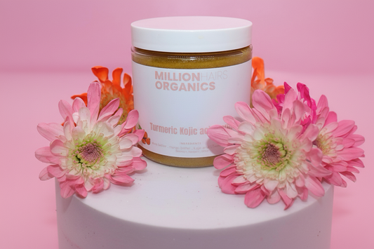 Turmeric scrub